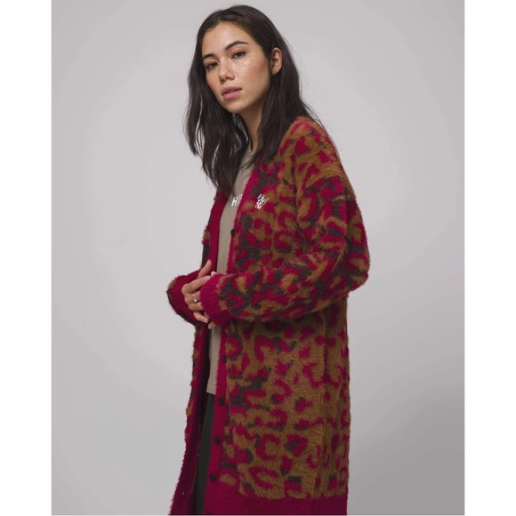 HUF Leopard Knit Duster - Picture 3 of 9